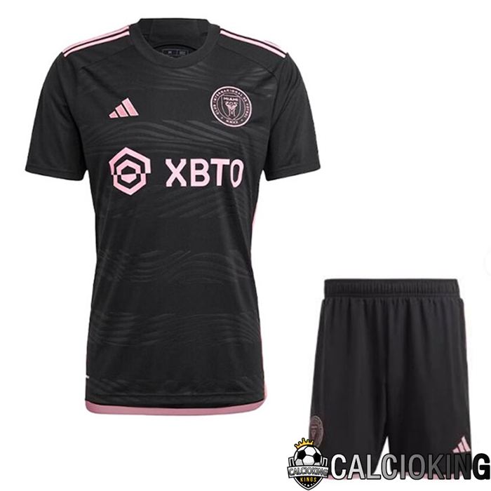 Maglie Calcio Inter Miami CF Bambino Seconda Nero 2023/2024