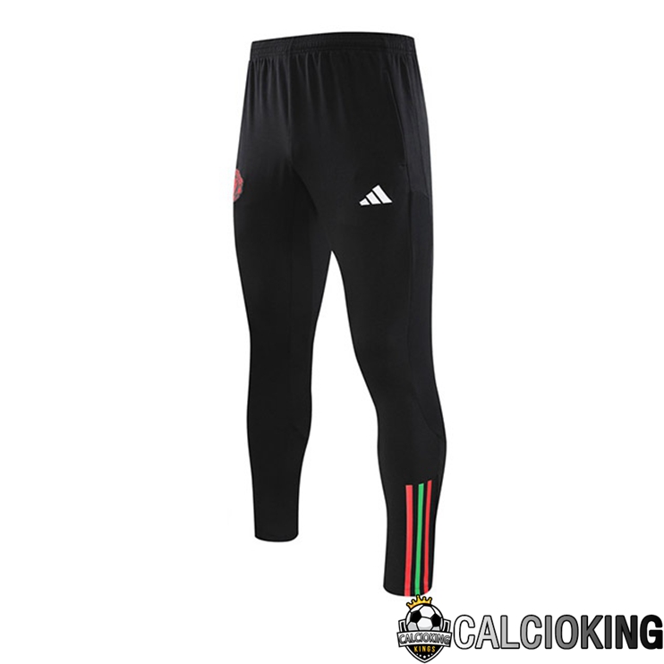 Comprare Maglia Calcio 2024 2025 2026 Personalizzazione,Tuta Da Calcio,Maglie De Calcio Retro Online | Pantaloni Da Allenamento Manchester United Nero 2023/2024