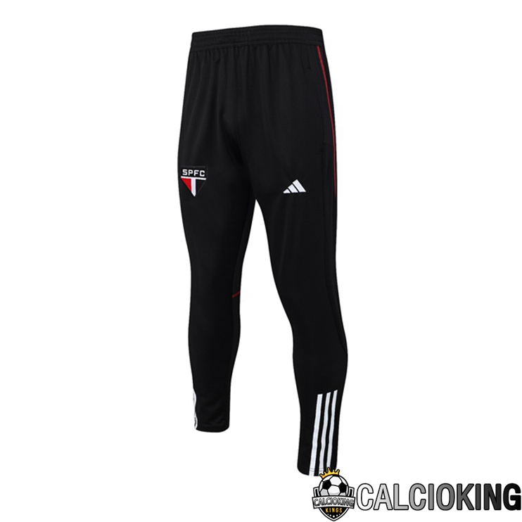 Comprare Maglia Calcio 2024 2025 2026 Personalizzazione,Tuta Da Calcio,Maglie De Calcio Retro Online | Pantaloni Da Allenamento Sao Paulo FC Nero 2023/2024