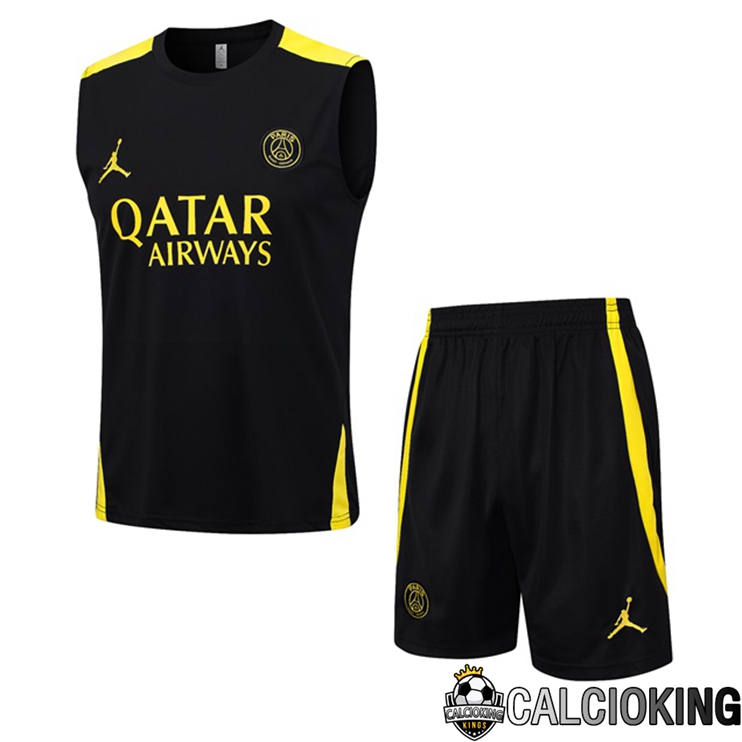 Comprare Maglia Calcio 2024 2025 2026 Personalizzazione,Tuta Da Calcio,Maglie De Calcio Retro Online | Canotta Calcio Paris PSG + Pantaloncini Nero 2023/2024