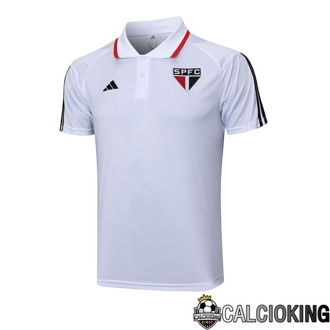 Maglia Polo Sao Paulo FC Bianco 2023/2024