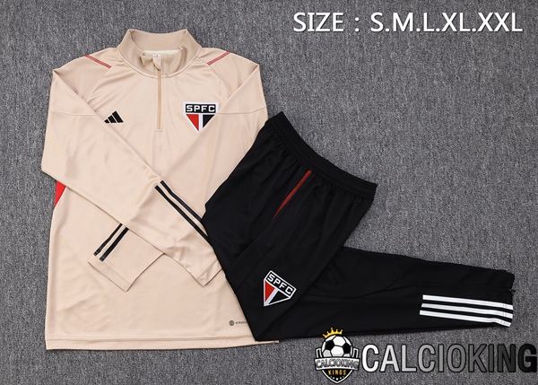 Insieme Tuta Calcio Sao Paulo FC Marrone 2023/2024