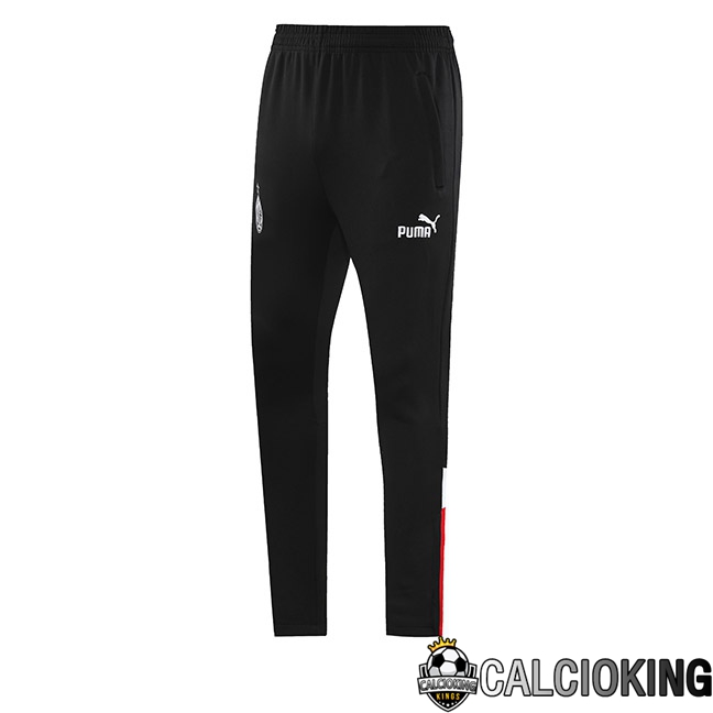 Comprare Maglia Calcio 2024 2025 2026 Personalizzazione,Tuta Da Calcio,Maglie De Calcio Retro Online | Pantaloni Da Allenamento AC Milan Nero 2023/2024