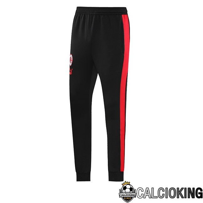 Comprare Maglia Calcio 2024 2025 2026 Personalizzazione,Tuta Da Calcio,Maglie De Calcio Retro Online | Pantaloni Da Allenamento AC Milan Nero 2023/2024