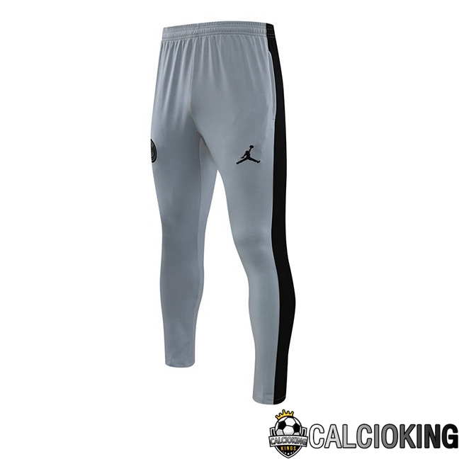 Comprare Maglia Calcio 2024 2025 2026 Personalizzazione,Tuta Da Calcio,Maglie De Calcio Retro Online | Pantaloni Da Allenamento Paris PSG JORDAN Grigio 2023/2024