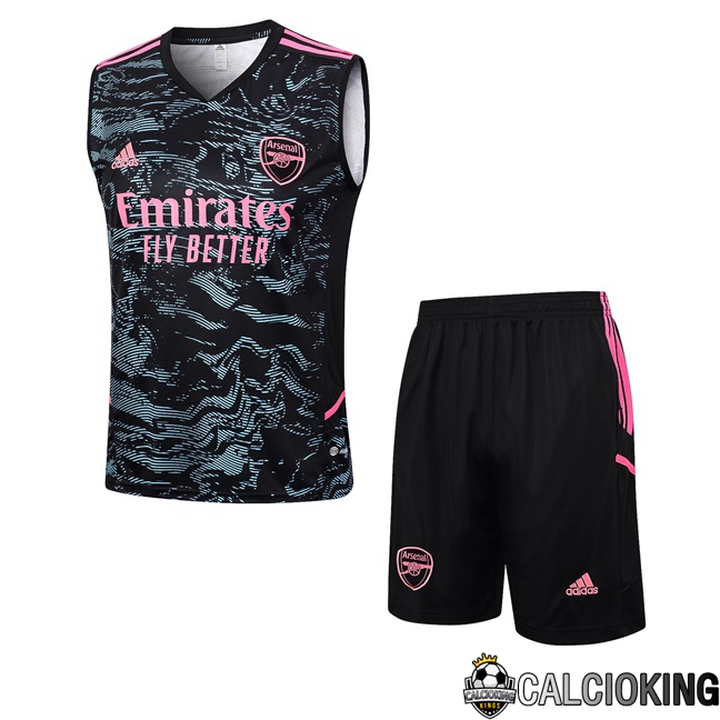 Comprare Maglia Calcio 2024 2025 2026 Personalizzazione,Tuta Da Calcio,Maglie De Calcio Retro Online | Canotta Calcio Arsenal + Pantaloncini Nero Verde 2023/2024