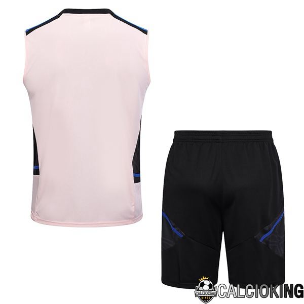 Canotta Calcio Manchester United + Pantaloncini Rosa 2023/2024