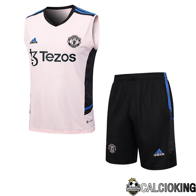 Comprare Maglia Calcio 2024 2025 2026 Personalizzazione,Tuta Da Calcio,Maglie De Calcio Retro Online | Canotta Calcio Manchester United + Pantaloncini Rosa 2023/2024