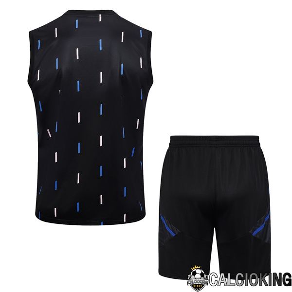 Canotta Calcio Manchester United + Pantaloncini Nero 2023/2024