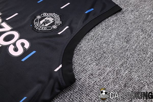 Canotta Calcio Manchester United + Pantaloncini Nero 2023/2024