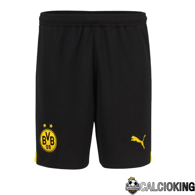 Comprare Maglia Calcio 2024 2025 2026 Personalizzazione,Tuta Da Calcio,Maglie De Calcio Retro Online | Pantaloncini Calcio Dortmund BVB Prima Nero 2023/2024