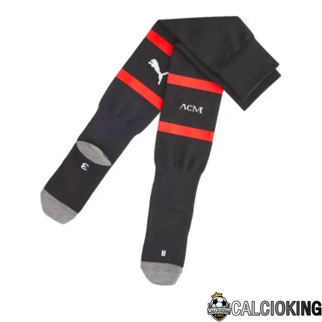 Comprare Maglia Calcio 2024 2025 2026 Personalizzazione,Tuta Da Calcio,Maglie De Calcio Retro Online | Calzini Calcio AC Milan Prima Nero 2023/2024