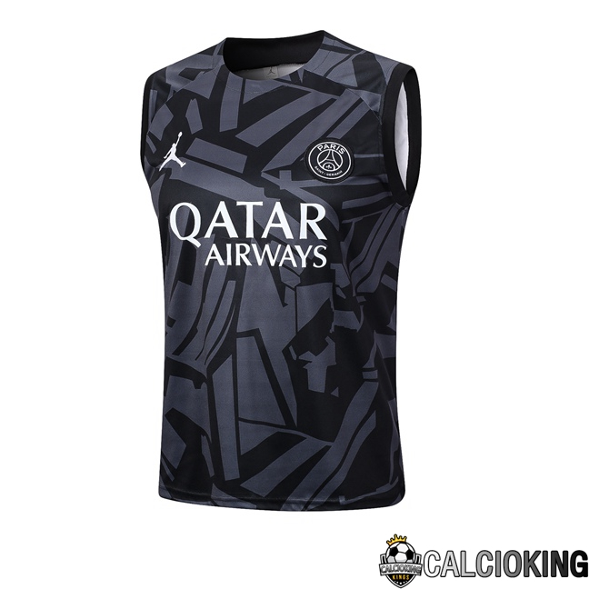 Comprare Maglia Calcio 2024 2025 2026 Personalizzazione,Tuta Da Calcio,Maglie De Calcio Retro Online | Canotta Calcio Paris PSG Nero 2023/2024