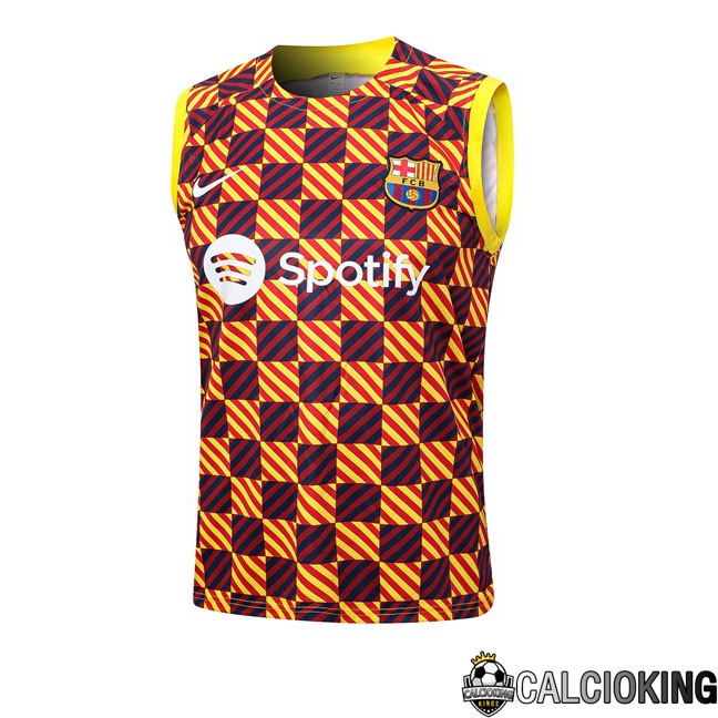 Comprare Maglia Calcio 2024 2025 2026 Personalizzazione,Tuta Da Calcio,Maglie De Calcio Retro Online | Canotta Calcio FC Barcellona Giallo 2023/2024