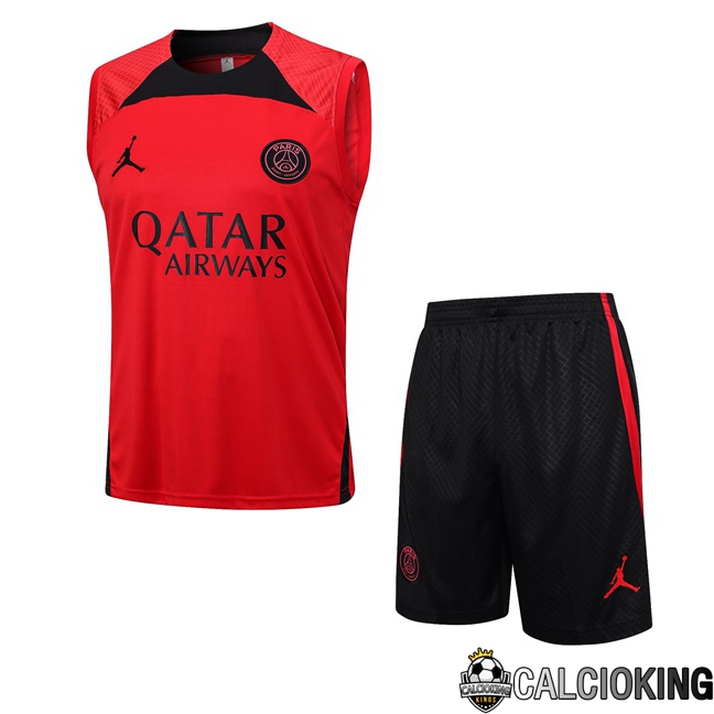 Comprare Maglia Calcio 2024 2025 2026 Personalizzazione,Tuta Da Calcio,Maglie De Calcio Retro Online | Canotta Calcio Paris PSG + Pantaloncini Rosso 2023/2024