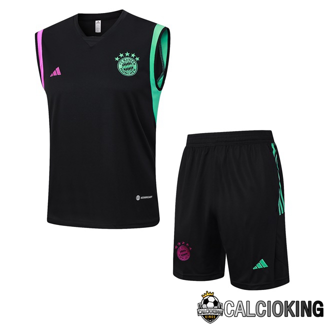 Comprare Maglia Calcio 2024 2025 2026 Personalizzazione,Tuta Da Calcio,Maglie De Calcio Retro Online | Canotta Calcio Bayern Monaco + Pantaloncini Nero 2023/2024