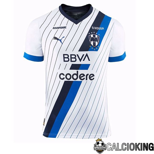 Maglie Calcio CF Monterrey Seconda Blu Bianco 2023/2024