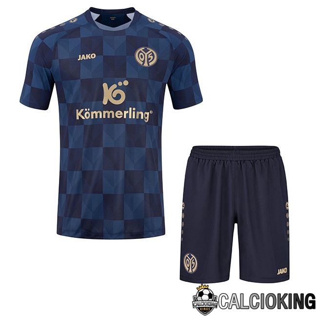 Maglie Calcio FSV Mainz 05 Bambino Seconda Blu 2023/2024