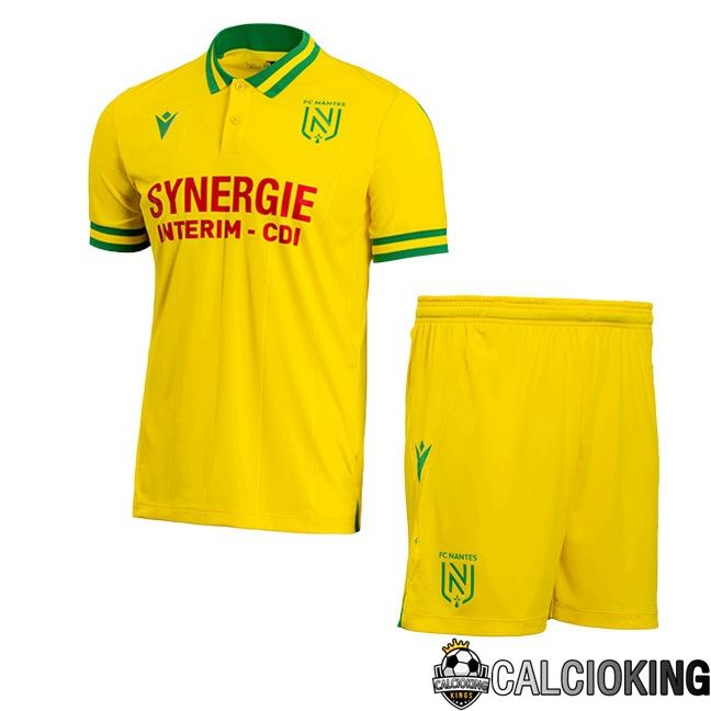 Maglie Calcio FC Nantes Bambino Prima Giallo 2023/2024
