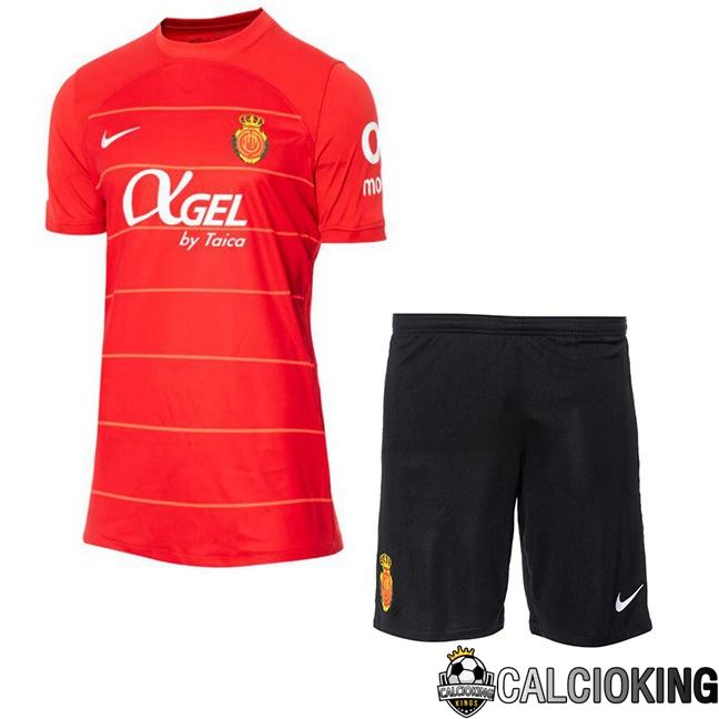 Maglie Calcio RCD Mallorca Bambino Prima Rosso 2023/2024