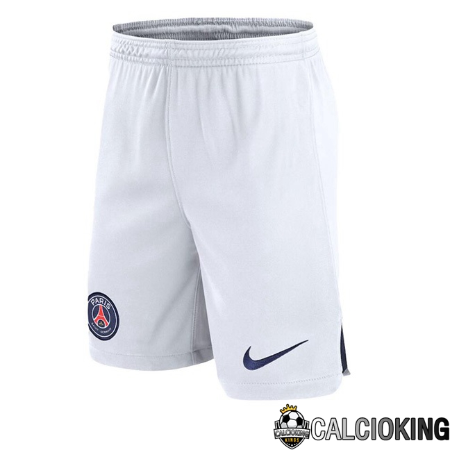 Comprare Maglia Calcio 2024 2025 2026 Personalizzazione,Tuta Da Calcio,Maglie De Calcio Retro Online | Pantaloncini Calcio Paris PSG Seconda Bianco 2023/2024