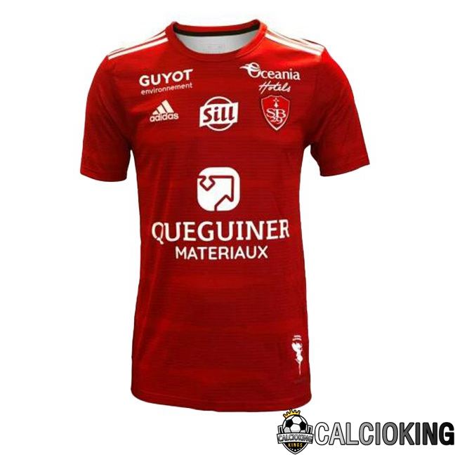 Maglie Calcio Stade Brestois Prima Rosso 2023/2024