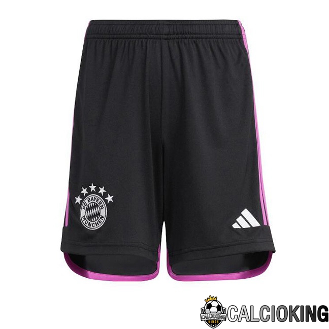Comprare Maglia Calcio 2024 2025 2026 Personalizzazione,Tuta Da Calcio,Maglie De Calcio Retro Online | Pantaloncini Calcio Bayern Monaco Seconda Nero 2023/2024