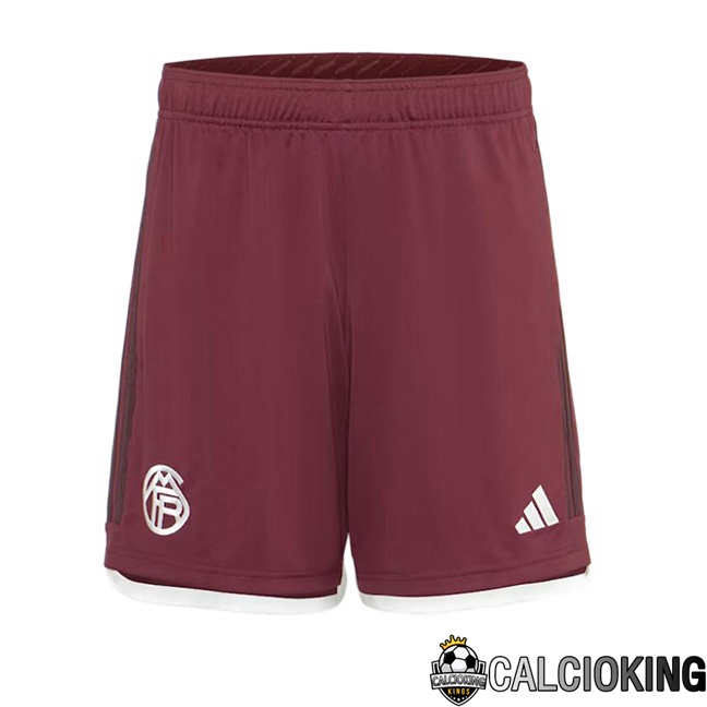 Comprare Maglia Calcio 2024 2025 2026 Personalizzazione,Tuta Da Calcio,Maglie De Calcio Retro Online | Pantaloncini Calcio Bayern Monaco Terza Rosso 2023/2024
