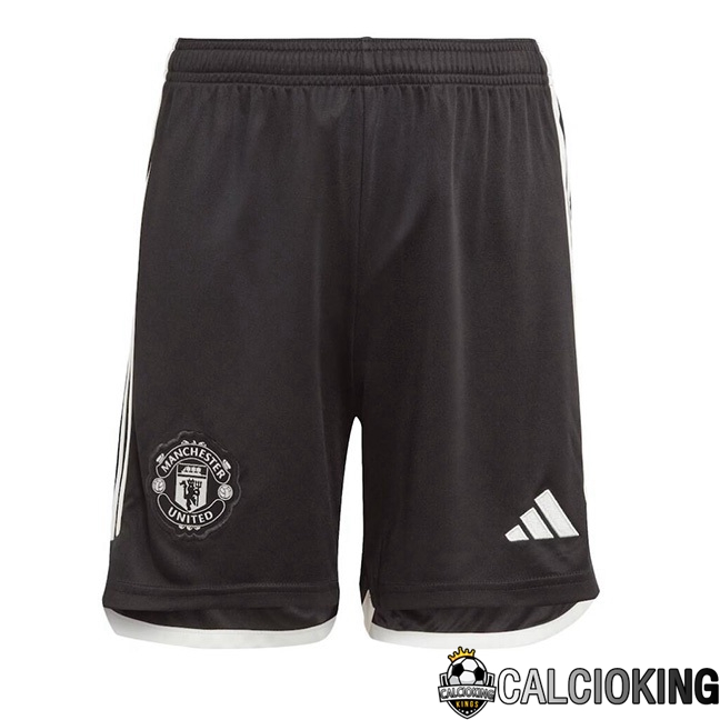 Comprare Maglia Calcio 2024 2025 2026 Personalizzazione,Tuta Da Calcio,Maglie De Calcio Retro Online | Pantaloncini Calcio Manchester United Seconda Nero 2023/2024
