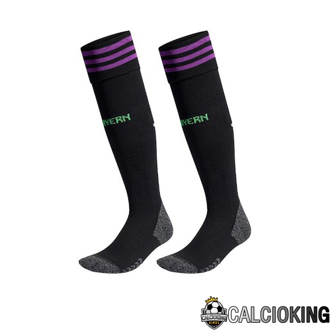 Comprare Maglia Calcio 2024 2025 2026 Personalizzazione,Tuta Da Calcio,Maglie De Calcio Retro Online | Calzini Calcio Bayern Monaco Seconda Nero 2023/2024