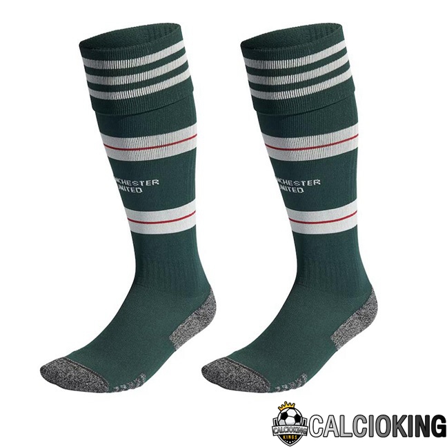 Comprare Maglia Calcio 2024 2025 2026 Personalizzazione,Tuta Da Calcio,Maglie De Calcio Retro Online | Calzini Calcio Manchester United Seconda Verde 2023/2024