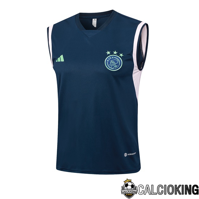 Comprare Maglia Calcio 2024 2025 2026 Personalizzazione,Tuta Da Calcio,Maglie De Calcio Retro Online | Canotta Calcio AFC Ajax Blu Reale 2023/2024