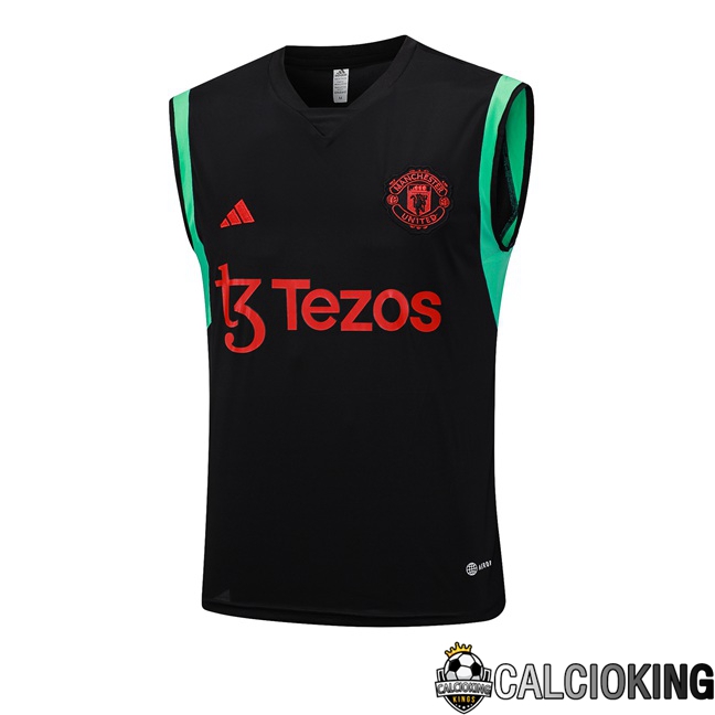 Comprare Maglia Calcio 2024 2025 2026 Personalizzazione,Tuta Da Calcio,Maglie De Calcio Retro Online | Canotta Calcio Manchester United Nero 2023/2024