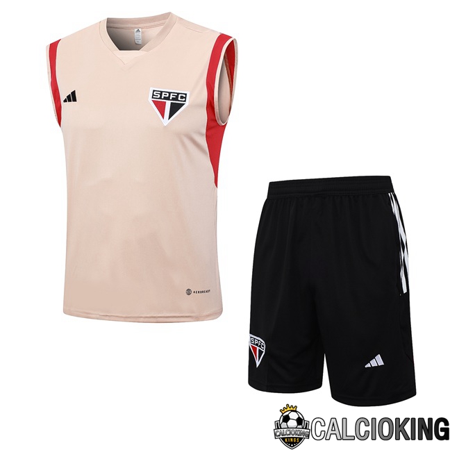 Comprare Maglia Calcio 2024 2025 2026 Personalizzazione,Tuta Da Calcio,Maglie De Calcio Retro Online | Canotta Calcio Sao Paulo FC + Pantaloncini Rosa 2023/2024