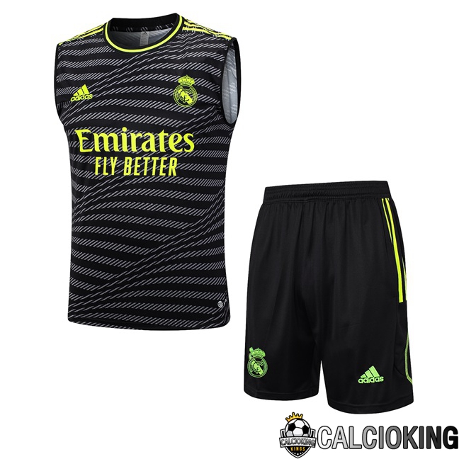 Comprare Maglia Calcio 2024 2025 2026 Personalizzazione,Tuta Da Calcio,Maglie De Calcio Retro Online | Canotta Calcio Real Madrid + Pantaloncini Nero 2023/2024