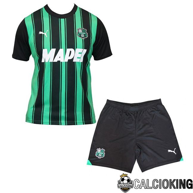 Maglie Calcio US Sassuolo Bambino Prima Verde 2023/2024