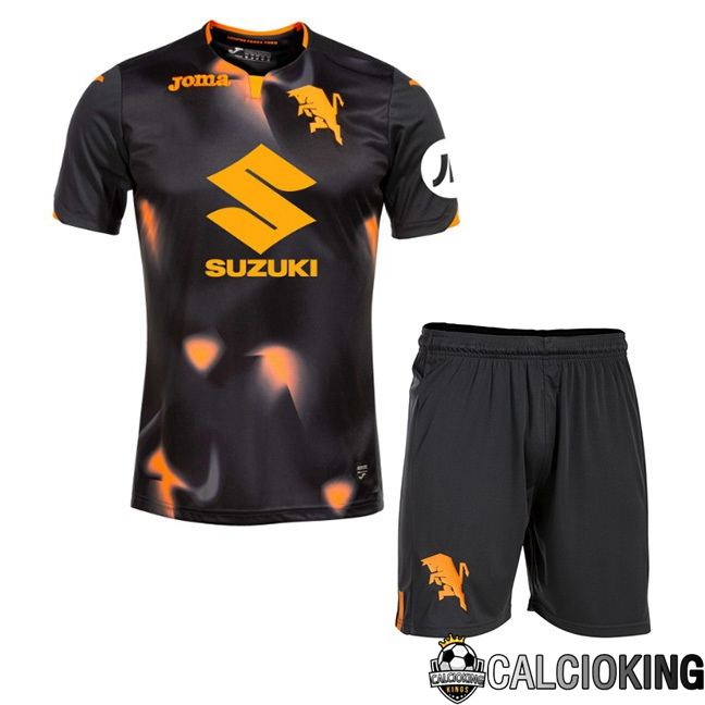 Maglie Calcio Torino FC Bambino Terza Nero 2023/2024