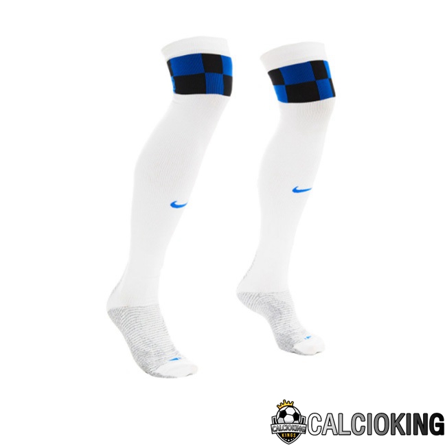 Comprare Maglia Calcio 2024 2025 2026 Personalizzazione,Tuta Da Calcio,Maglie De Calcio Retro Online | Calzini Calcio Inter Milan Seconda Bianco 2023/2024