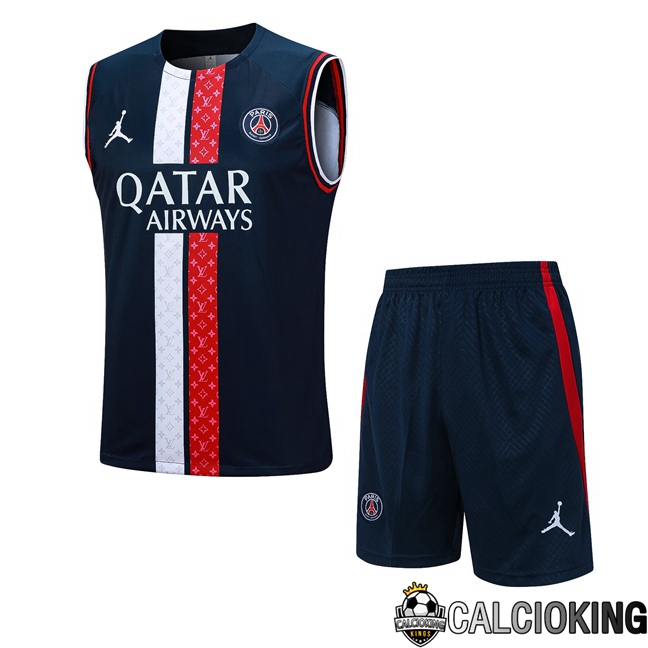 Comprare Maglia Calcio 2024 2025 2026 Personalizzazione,Tuta Da Calcio,Maglie De Calcio Retro Online | Canotta Calcio Paris PSG + Pantaloncini Blu Reale 2023/2024