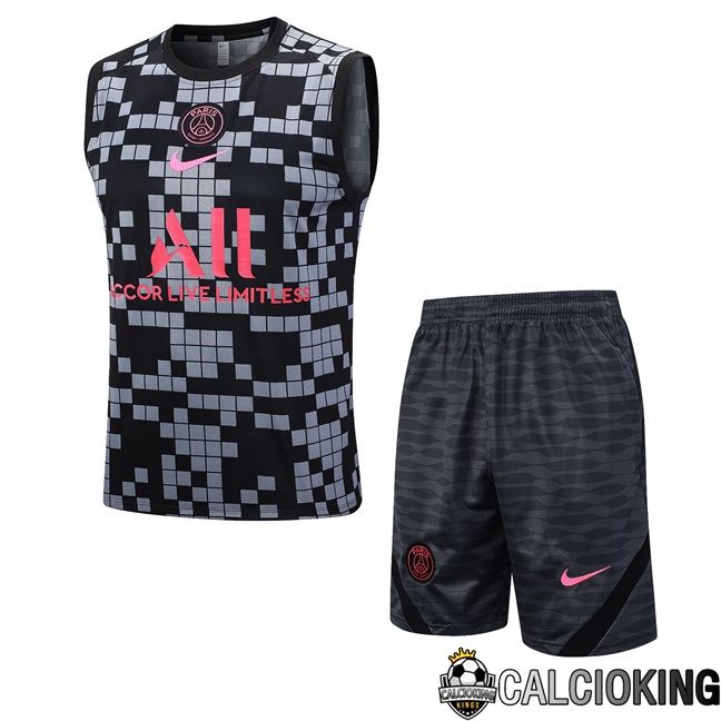 Comprare Maglia Calcio 2024 2025 2026 Personalizzazione,Tuta Da Calcio,Maglie De Calcio Retro Online | Canotta Calcio Paris PSG + Pantaloncini Grigio 2023/2024