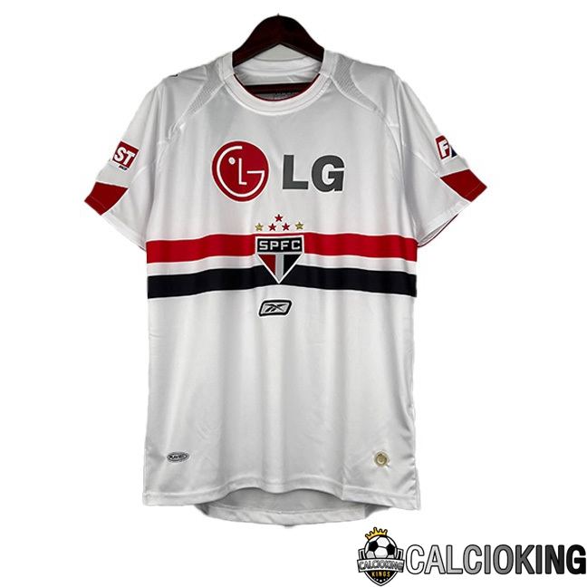 Maglie Calcio Sao Paulo FC Retro Prima Bianco 2007-2008