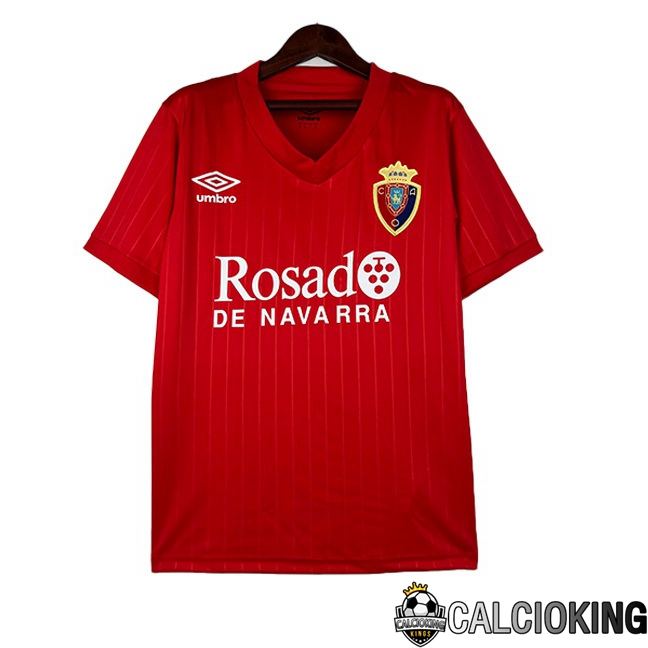 Maglie Calcio CA Osasuna Retro Prima Rosso 1987-1988