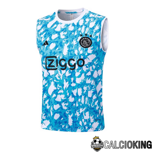 Comprare Maglia Calcio 2024 2025 2026 Personalizzazione,Tuta Da Calcio,Maglie De Calcio Retro Online | Canotta Calcio AFC Ajax Blu 2023/2024