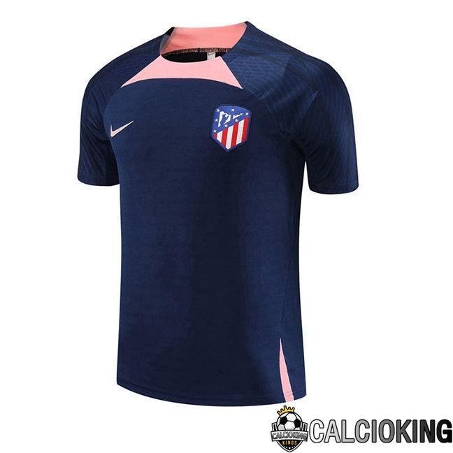 T Shirt Allenamento Atletico Madrid Blu Reale 2023/2024