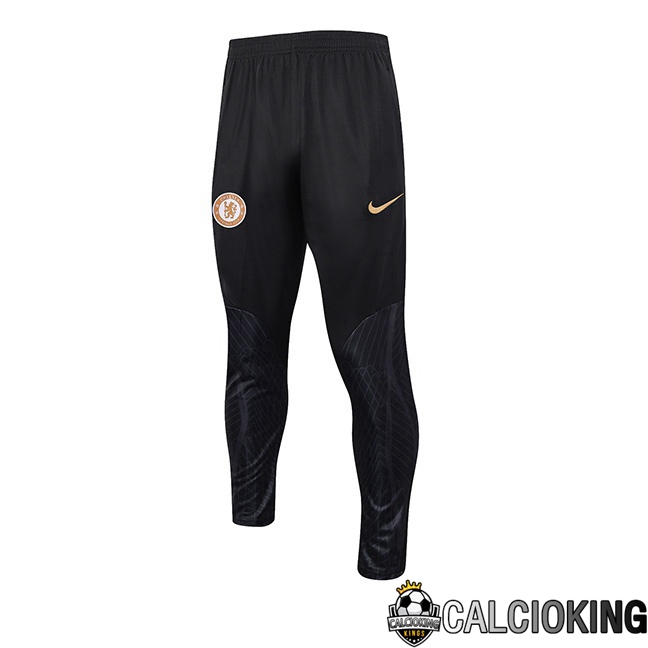 Comprare Maglia Calcio 2024 2025 2026 Personalizzazione,Tuta Da Calcio,Maglie De Calcio Retro Online | Pantaloni Da Allenamento FC Chelsea Nero 2023/2024