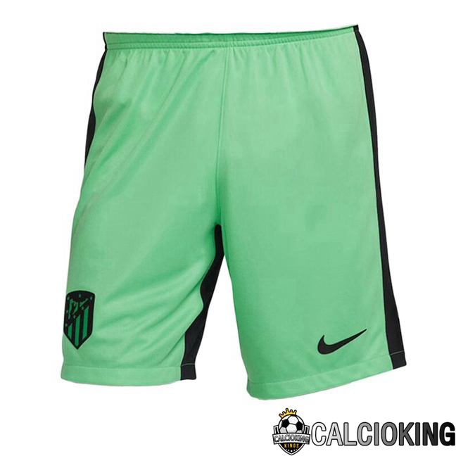 Comprare Maglia Calcio 2024 2025 2026 Personalizzazione,Tuta Da Calcio,Maglie De Calcio Retro Online | Pantaloncini Calcio Atletico Madrid Terza Verde 2023/2024