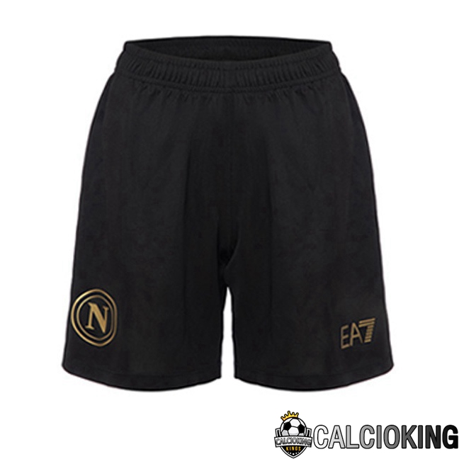 Comprare Maglia Calcio 2024 2025 2026 Personalizzazione,Tuta Da Calcio,Maglie De Calcio Retro Online | Pantaloncini Calcio SSC Napoli Terza Nero 2023/2024