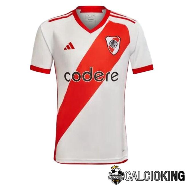Maglie Calcio River Plate Prima Rosso Bianco 2023/2024