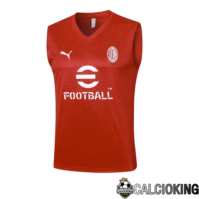 Comprare Maglia Calcio 2024 2025 2026 Personalizzazione,Tuta Da Calcio,Maglie De Calcio Retro Online | Canotta Calcio AC Milan Rosso 2023/2024