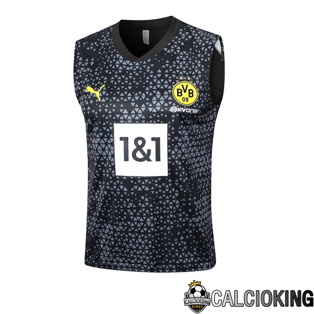 Comprare Maglia Calcio 2024 2025 2026 Personalizzazione,Tuta Da Calcio,Maglie De Calcio Retro Online | Canotta Calcio Dortmund BVB Nero 2023/2024